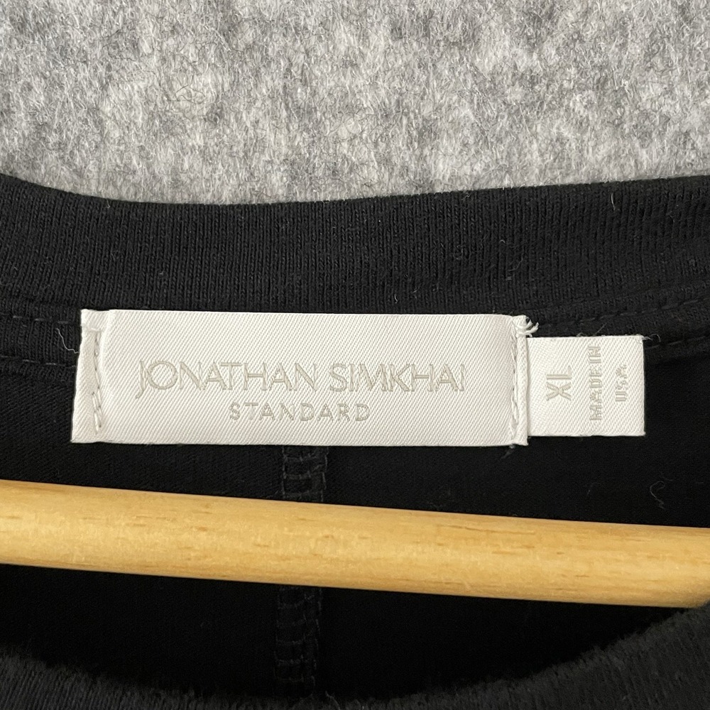 Jonathan Simkhai Minimalist Tie Waist T Shirt Dress Size XL Resortwear Capsule - Picture 6 of 9